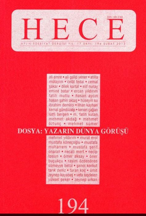 HECE DERGİSİ - SAYI 194 - ŞUBAT 2013