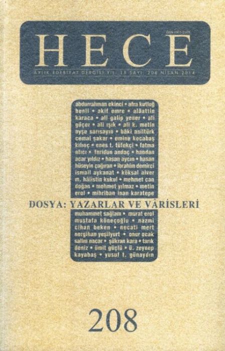 HECE DERGİSİ - SAYI 208 - NİSAN 2014