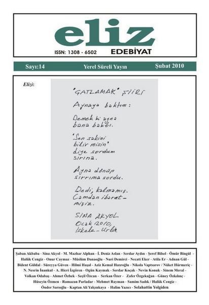 ELİZ DERGİSİ - SAYI 14 - ŞUBAT 2010