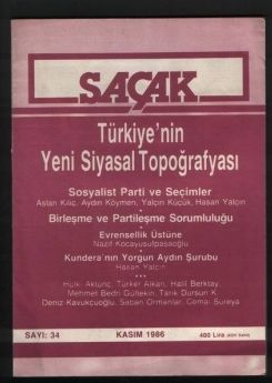 SAÇAK DERGİSİ - SAYI 39 - NİSAN 1987