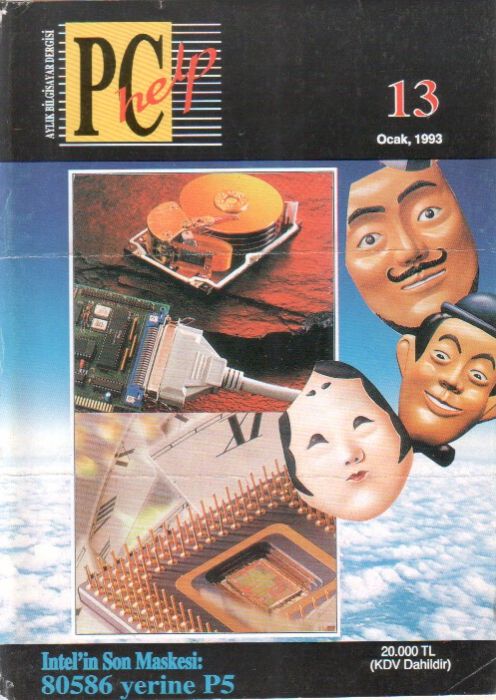 PC HELP DERGİSİ - OCAK 1993 - SAYI 13