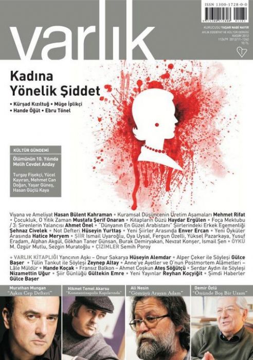 VARLIK DERGİSİ - KASIM 2012