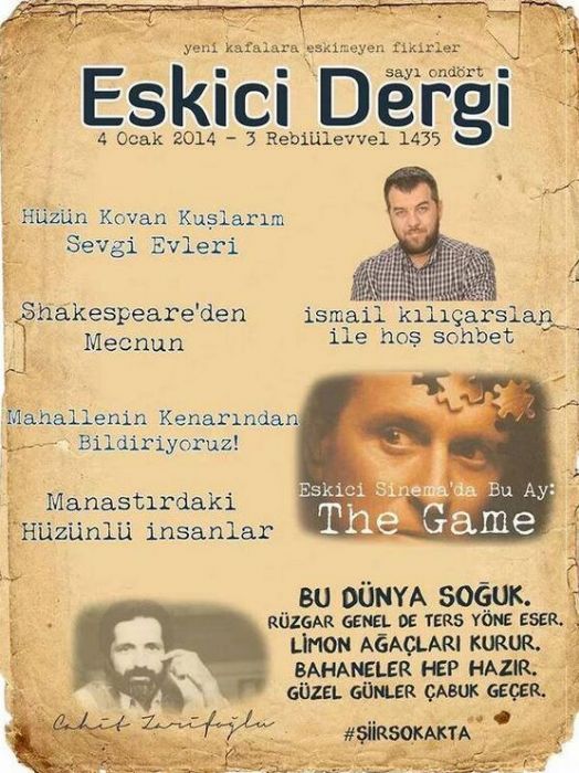 ESKİCİ DERGİ - SAYI 14 - 4 OCAK 2014