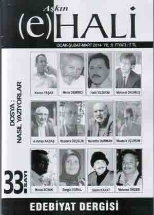 AŞKIN E HALİ DERGİSİ - SAYI 33 - OCAK ŞUBAT MART 2014
