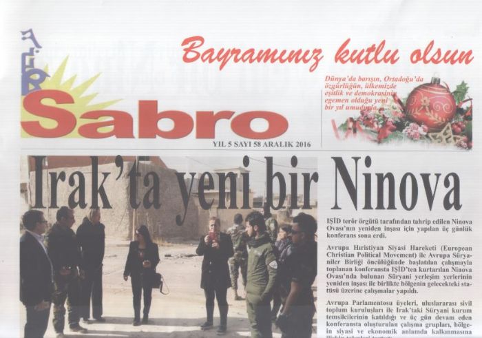 Sabro Gazetesi - Sayı 58 - Aralık 2016