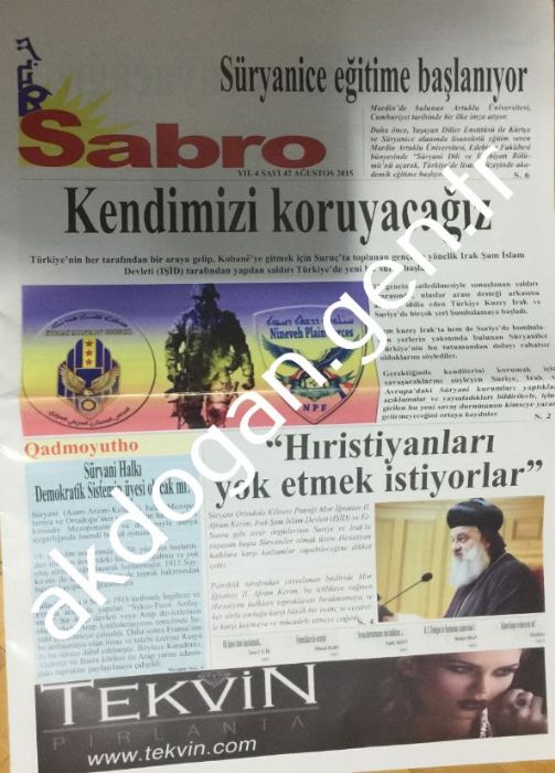 Sabro Gazetesi - Sayı 42 - Ağustos 2015