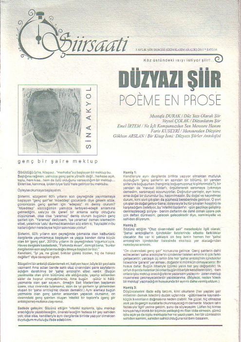 YUMUŞAKGE DERGİSİ - Sayı:13 EYLÜL - EKİM 2011