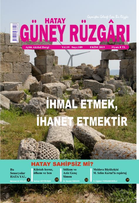Güney Rüzgarı Dergisi - Sayı 189 - Ekim 2015