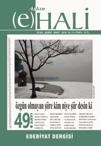 Aşkın e Hali Dergisi, Sayı 49, Ocak, Şubat, Mart 2018