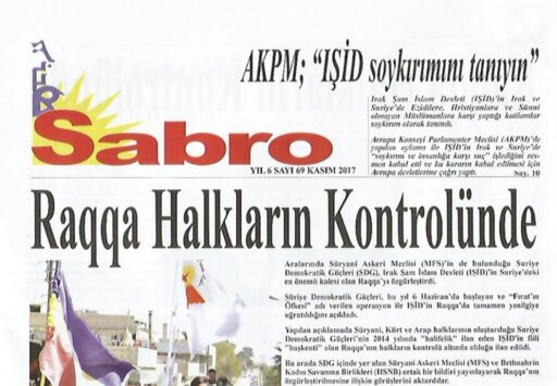 Sabro Gazetesi, Sayı 69, Kasım 2017