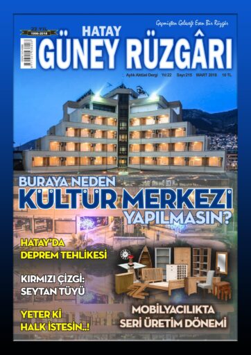 Güney Rüzgarı Dergisi, Sayı 215, Mart 2018