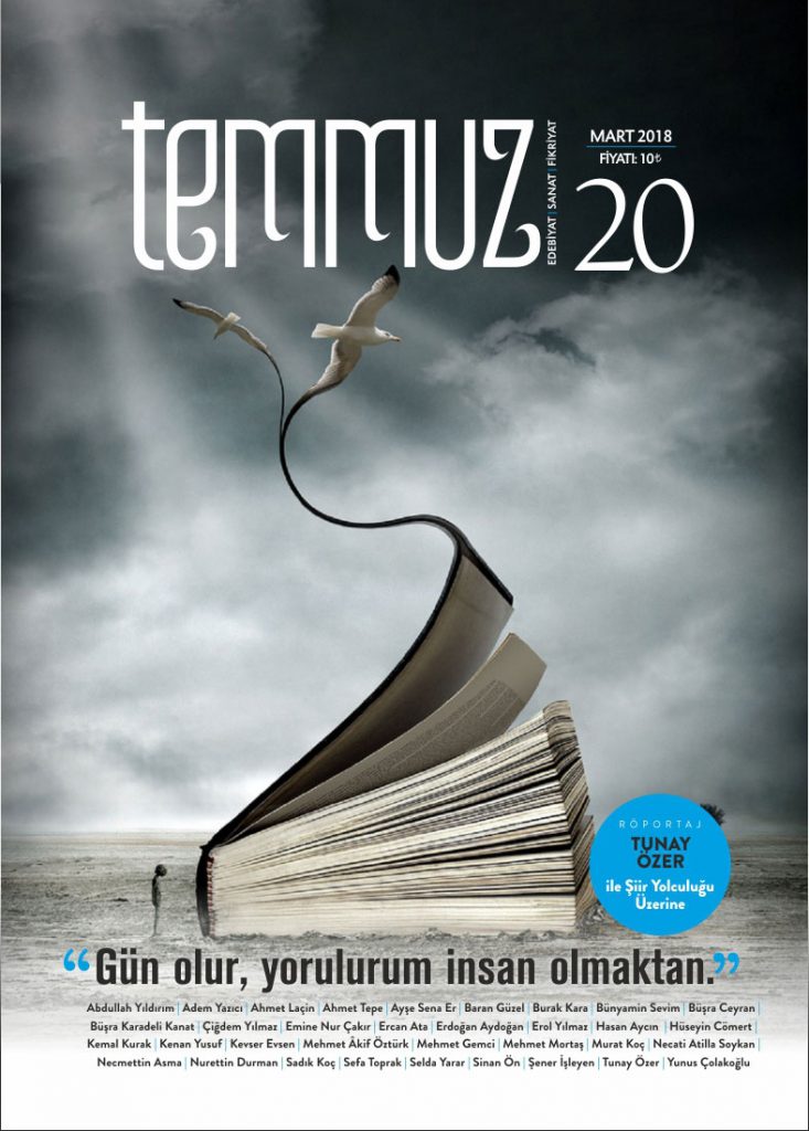 Temmuz Edebiyat Sanat Fikriyat Dergisi, Sayı 20, Mart 2018