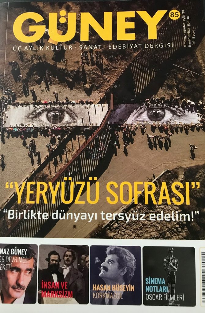 Güney Dergisi, Sayı 85, Temmuz Ağustos Eylül 2018