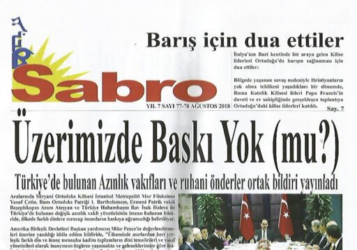 Sabro, Sayı 77 78, Ağustos 2018