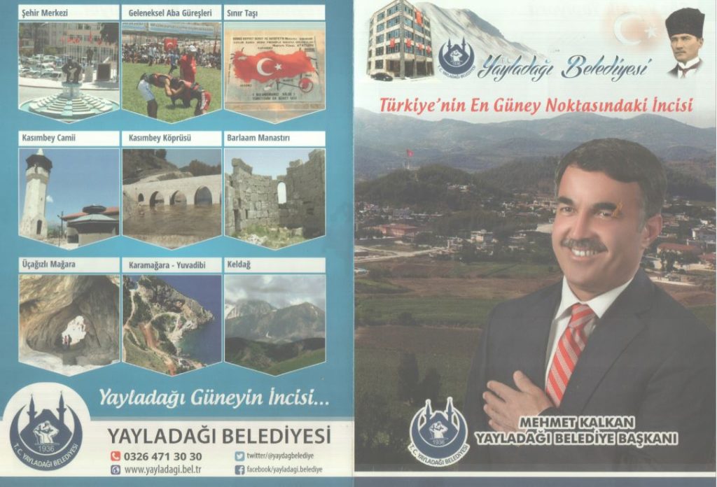 Yayladağı Belediyesi Broşürü