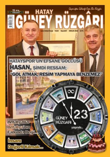 Hatay Güney Rüzgârı Dergisi 23 yaşına girdi