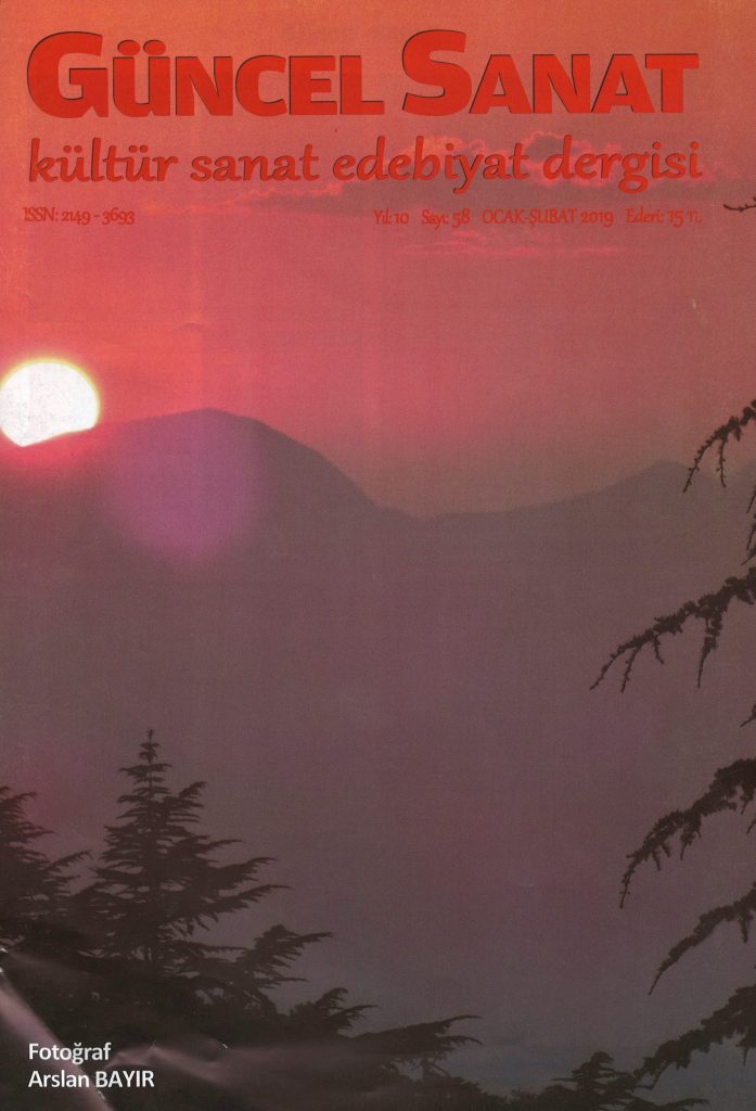 Güncel Sanat Dergisi, Sayı 58