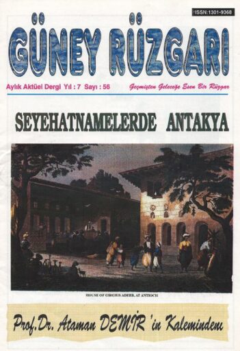 Seyahatnamelerde Antakya