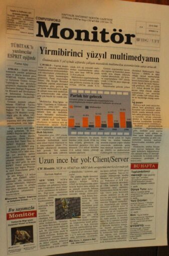Computer World Monitör Gazetesi, 25 mayıs 1992, sayı 130