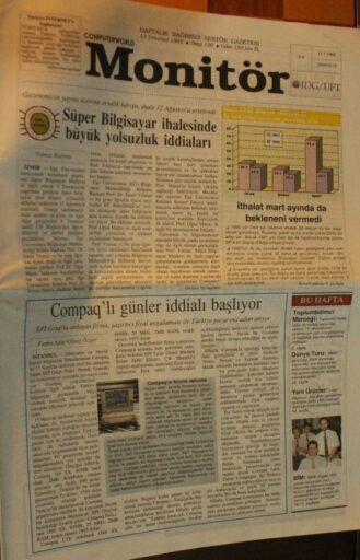 Computer World Monitör Gazetesi, 13 Temmuz 1992, Sayı 136