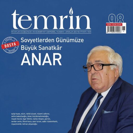 TEMRİN DÜŞÜNCE ve EDEBİYAT DERGİSİ KASIM – ARALIK 2019 BÜLTENİ, SAYI: 98