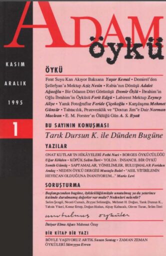 Adam Öykü, Sayı 1