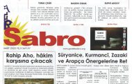 Sabro Gazetesi, Sayı 97