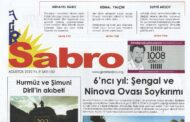 Sabro Gazetesi, Ağustos 2020, Sayı 102