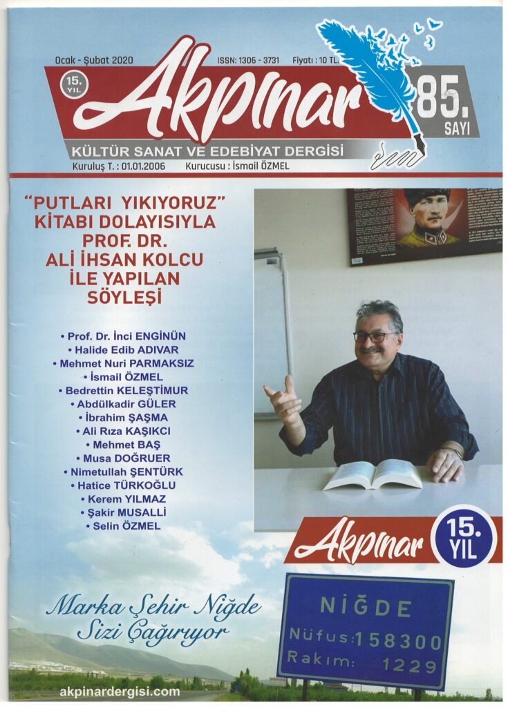 Akpınar Dergisi, Sayın 85