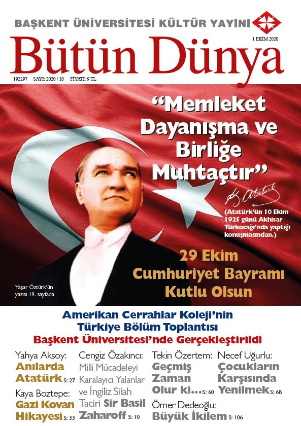 Bütün Dünya Dergisi, Ekim 2020
