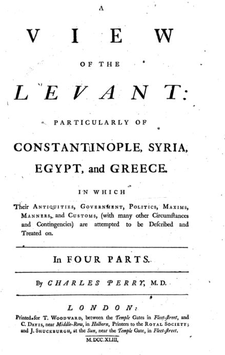 Seyahat(name)lerdeki Antakya – 13 Charles Perry