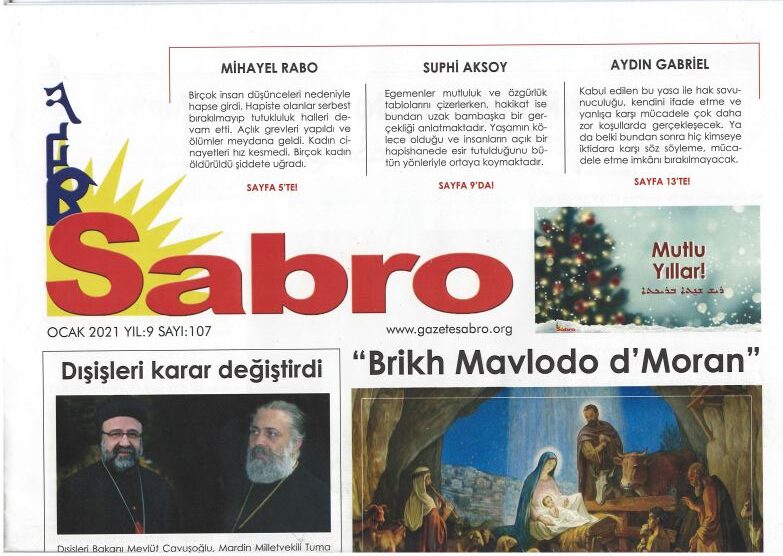 Sabro Gazetesi, Ocak 2021, Sayı 107