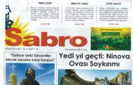Sabro Gazetesi, Ağustos 2021