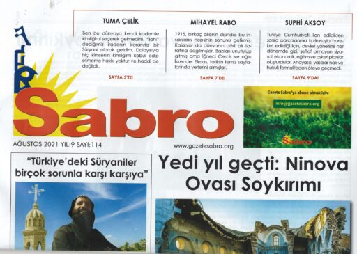 Sabro Gazetesi, Ağustos 2021