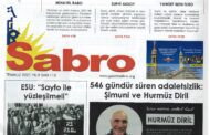 Sabro Gazetesi, Temmuz 2021