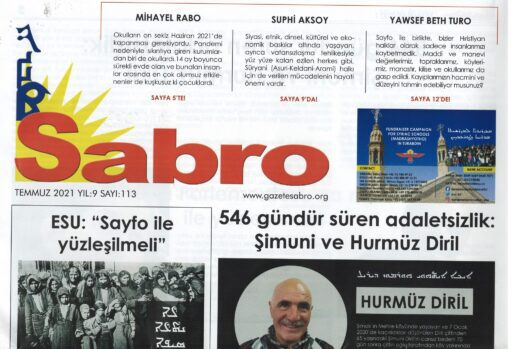 Sabro Gazetesi, Temmuz 2021