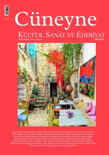 Cüneyne Kültür Sanat ve Edebiyat Dergisi, Sayı 6